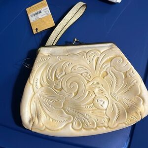 Patricia Nash Designs leather clutch